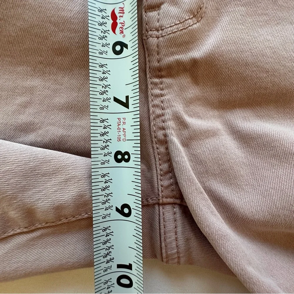 Buffalo David Bitton‎ Avalon mid rise ankle skinny light pink jeans women’s 6 - Picture 9 of 14